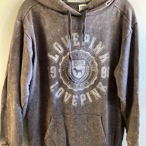 PINK Victoria's Secret Hoodie - purple Sz M